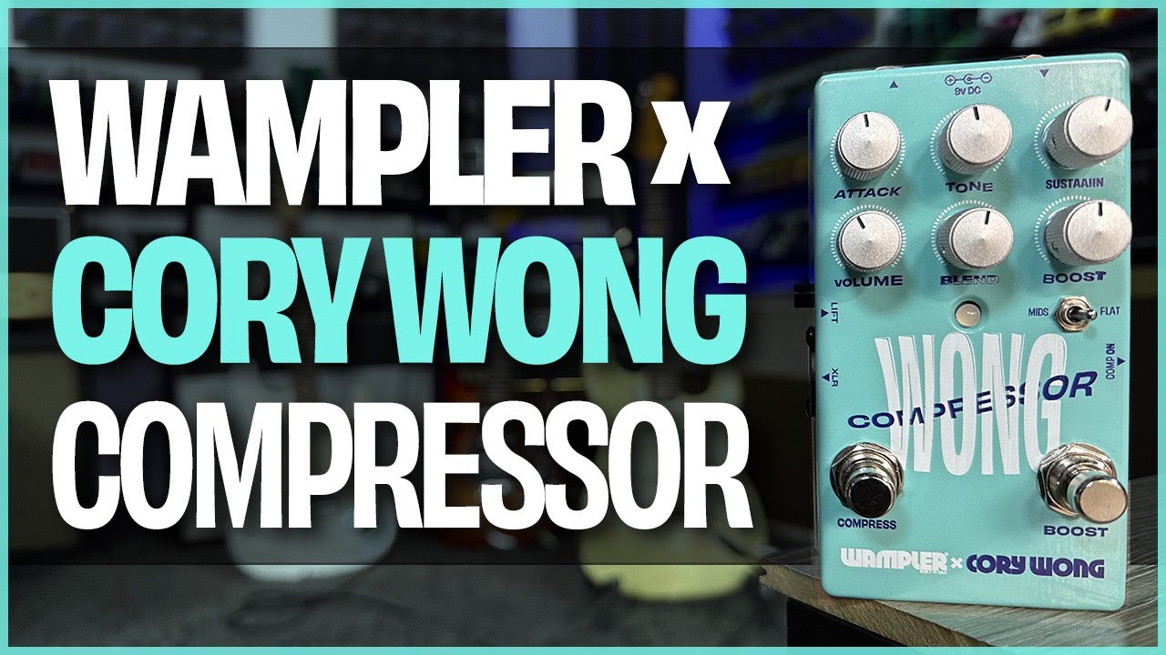 Wampler Cory Wong Compressor Effects Pedal Teal | Guitar Center