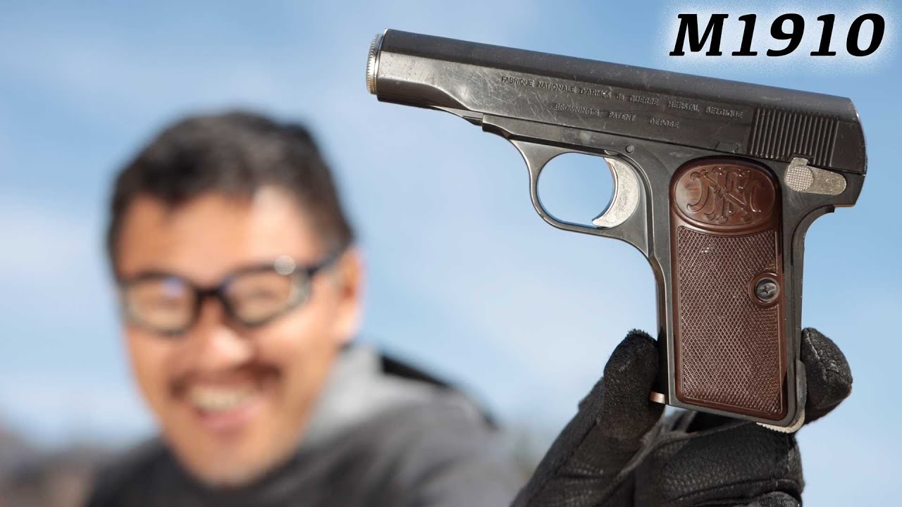 FN ブローニング M1910 エアコッキングエアガン アカデミー エアガン