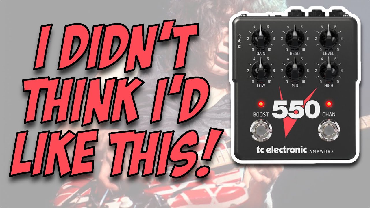 I didn't think I would like this pedal TC Electronic Ampworx