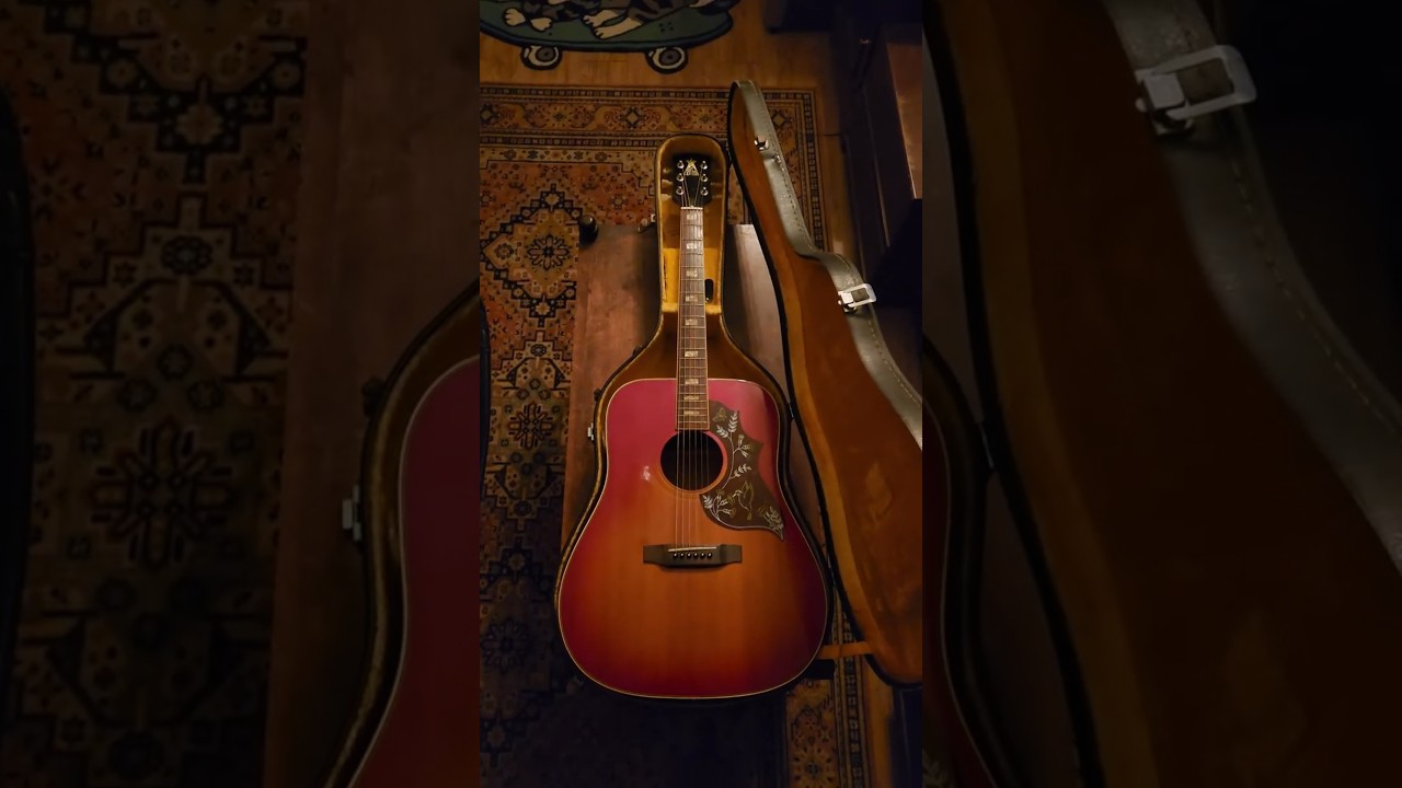 1970s Canda (Greco) 202 Hummingbird Cherry Sunburst w/ OHSC | MIJ