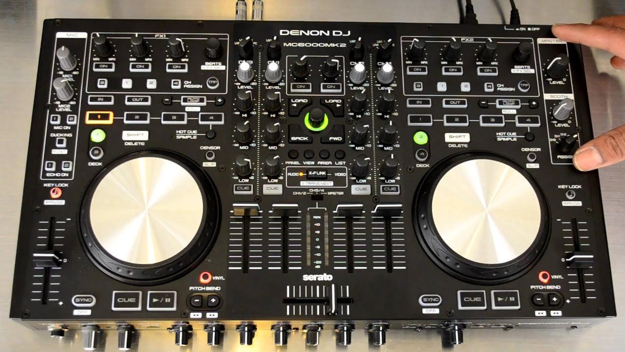 Denon DJ MC6000MK2 Serato DJ Controller Review Video - YouTube