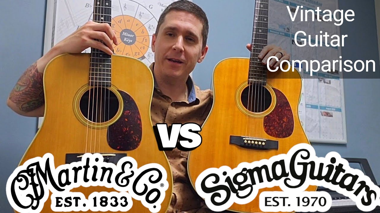 Martin VS Sigma | A Vintage D-28 Comparison. - YouTube