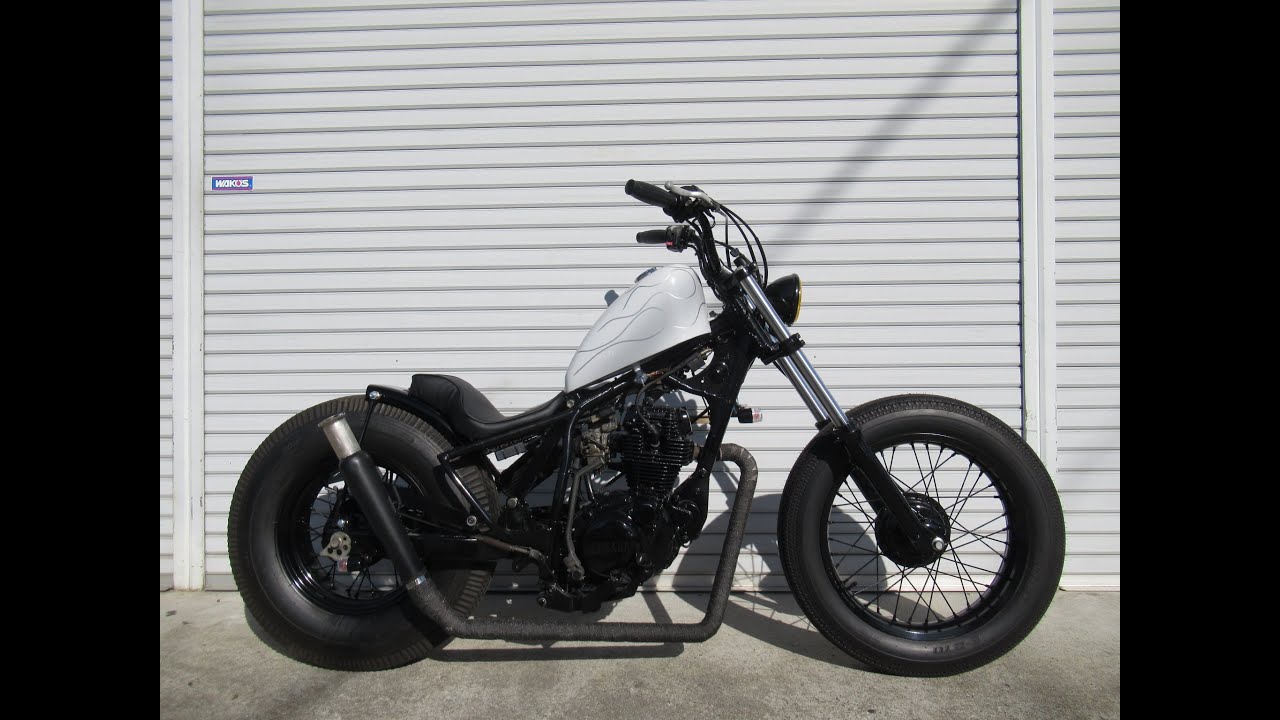 TW200 B級チョッパーフルカスタム - YouTube