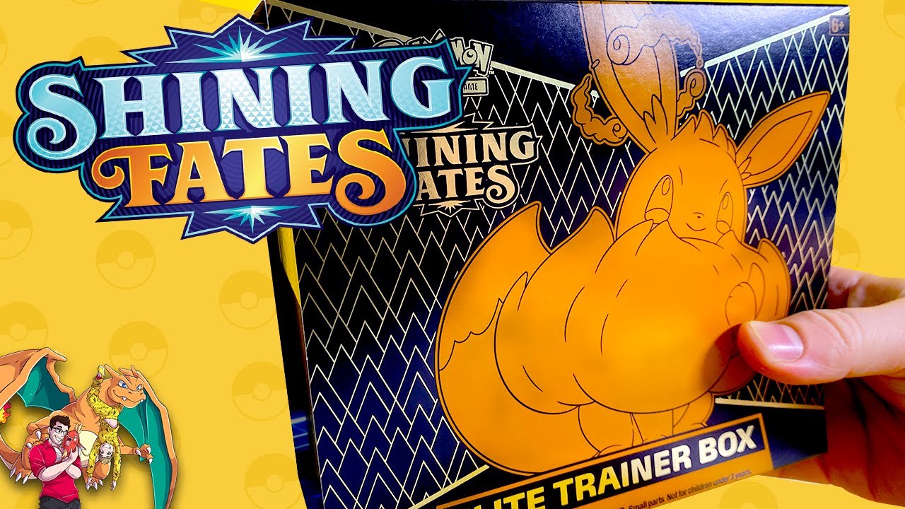 Pokemon Shining Fates Elite Trainer Box Opening - YouTube