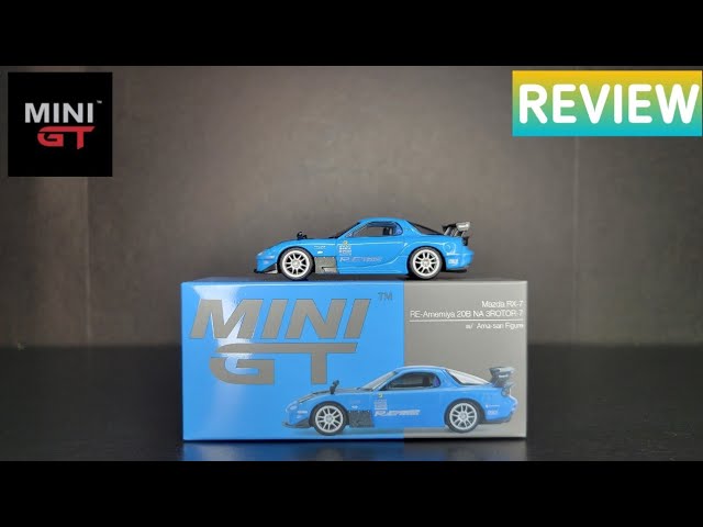 Mini GT - TAS 2025 Mazda RX7 RE-Amemiya 20B NA 3Rotor-7 - REVIEW