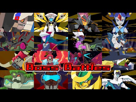 流星のロックマン3 ボス戦まとめ [Megaman Star Force3 Boss Battles