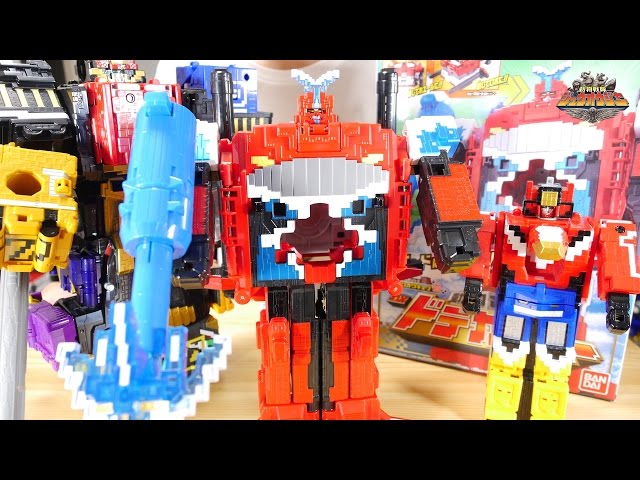 大興奮レビュー！】ジュウオウキューブ10 動物合体 DXドデカイオー