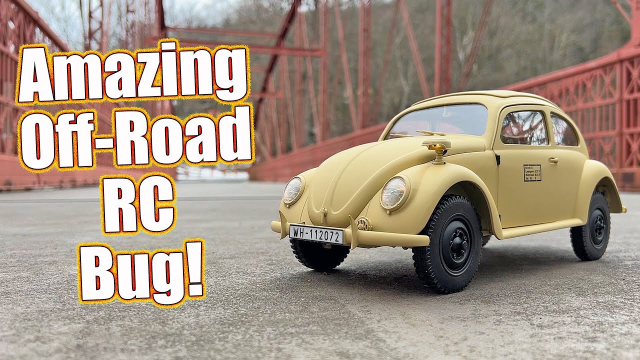 Mind-Blowing Military VW Beetle RC Car! ROCHobby KommandeurWagen