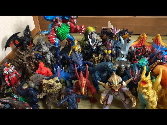 ウルトラマン ゴジラ 仮面ライダー ソフビコレクション紹介 ultraman