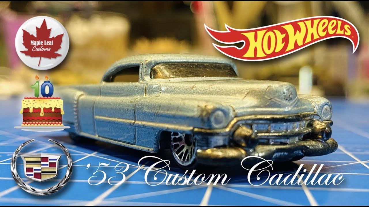 Hot Wheels '53 Custom Cadillac (187) Happy Birthday Margaux! - YouTube
