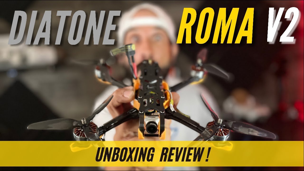 Diatone Roma F5 V2 DJI Air Unit HD GPS FreeStyle Racing 6S FPV Drone