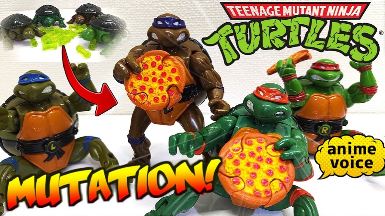 TMNT] Figure Review ① Mutation Series (Mutant Turtles Toy) 1987