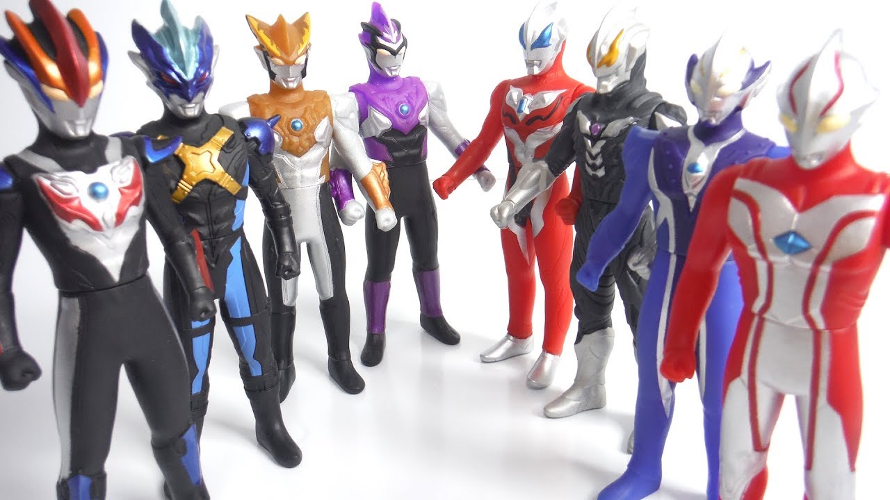 ソフビヒーロー ウルトラマン対決セット セレクト!絆のクリスタル編 全