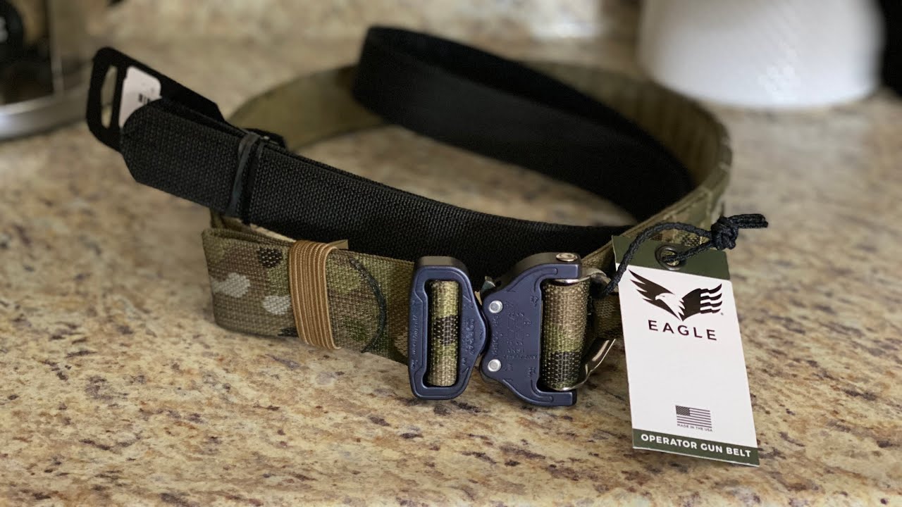 Eagle Industries Operator Gun Belt Review - YouTube