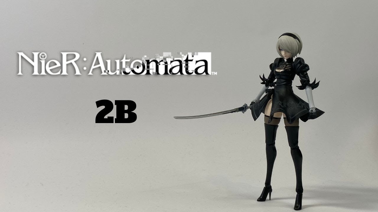 S.H.Figuarts 2B NieR:Automata Review (Decent figure) - YouTube