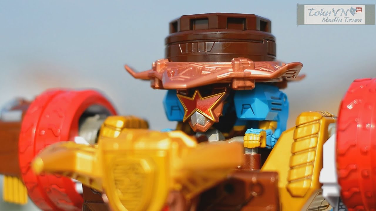 TMT][093] Review Shuriken Gattai DX Bison King! King Shurikenjin