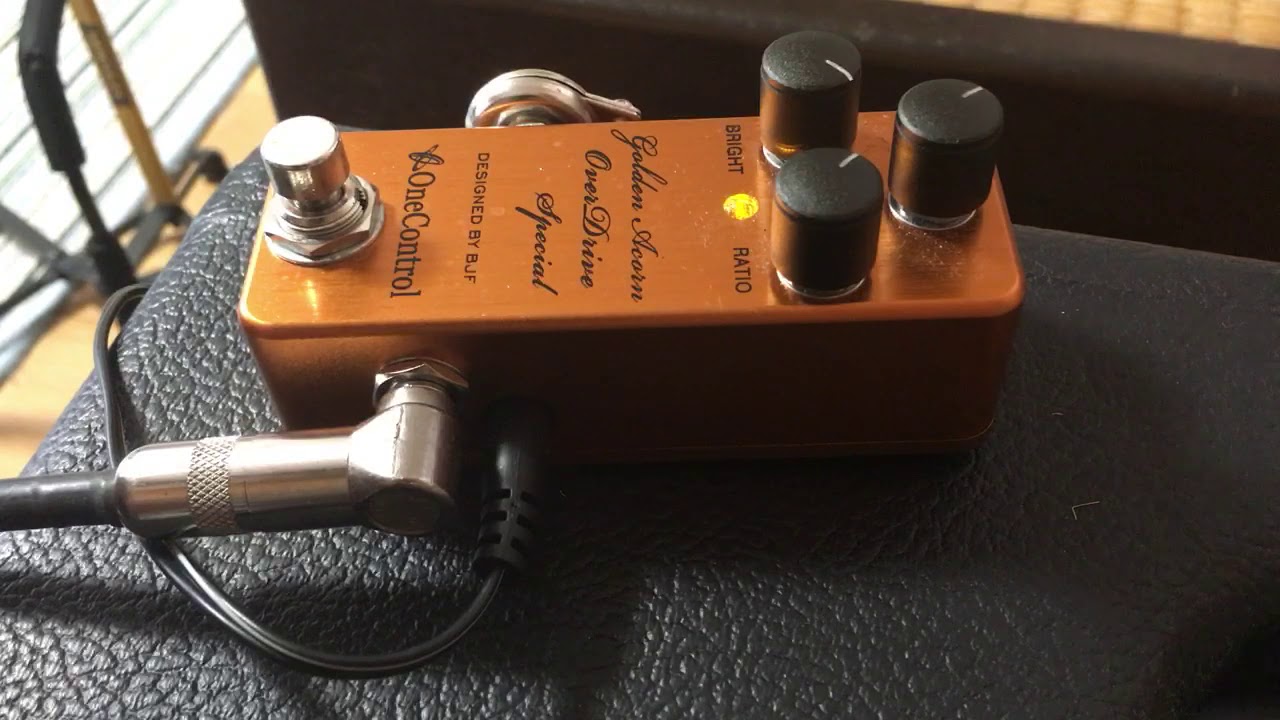Sound Check - Golden Acorn Overdrive Special One Control - YouTube