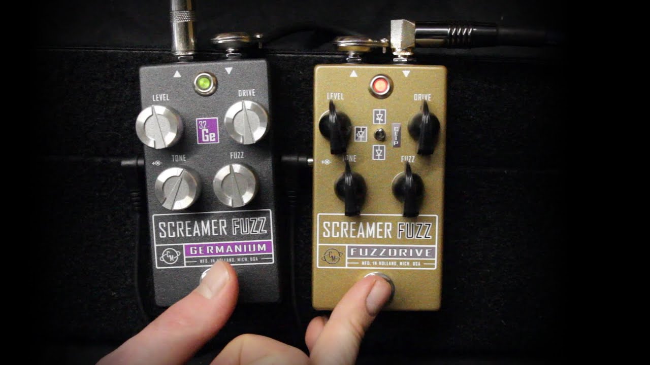 Fuzzdrive V3 vs Germanium | Cusack Screamer Fuzz Pedal Shootout