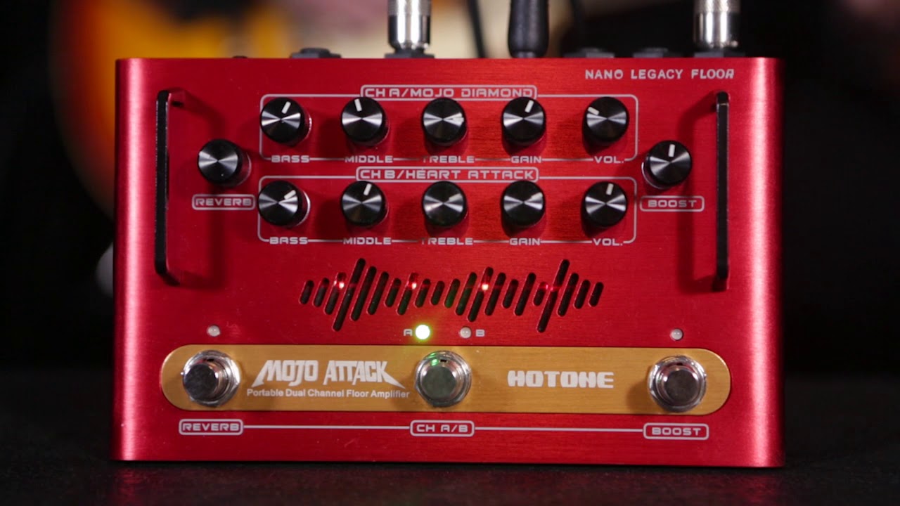 HOTONE | MOJO ATTACK | ペダル型ギターアンプ・ヘッド | 製品情報