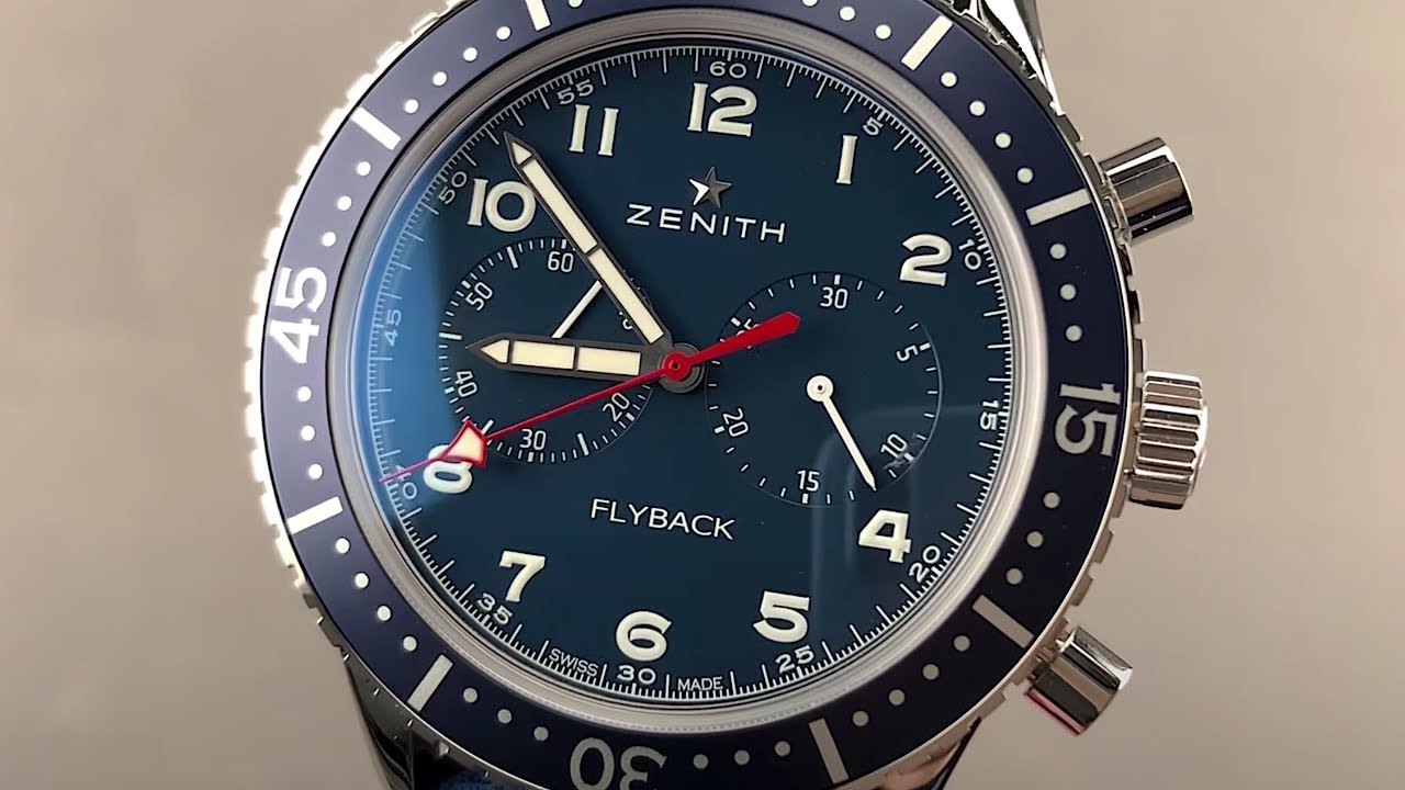 Zenith Pilot Chronograph Tipo CP-2 Flyback Wounded Warrior Project