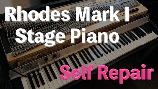 Rhodes Mark 1 Stage Piano - Self Repair - YouTube