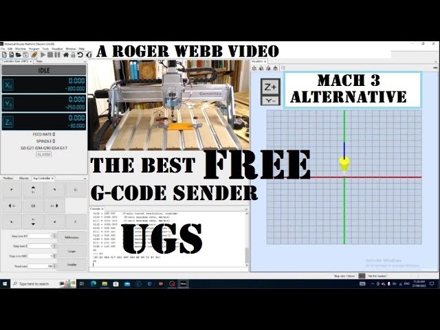 The BEST FREE Universal G-Code Sender (UGS) Setup, the alternative