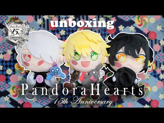 UNBOXING Pandora Hearts 15th Anniversary Goods PART (1/3) | new oz