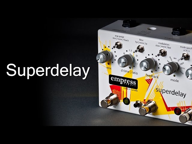 Empress Effects Superdelay - YouTube