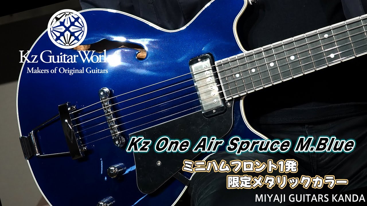 Kz Guitar Works Kz One Air Spruce M Blue ＊こちらのギターは販売
