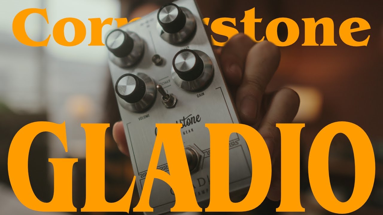 機材レビュー]ダンブル系プリアンプ！Cornerstone Gladio SC!! - YouTube