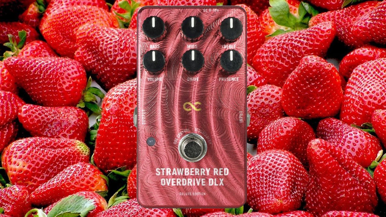 One Control STRAWBERRY RED OVERDRIVE DLX Limited BJFE Style【限定