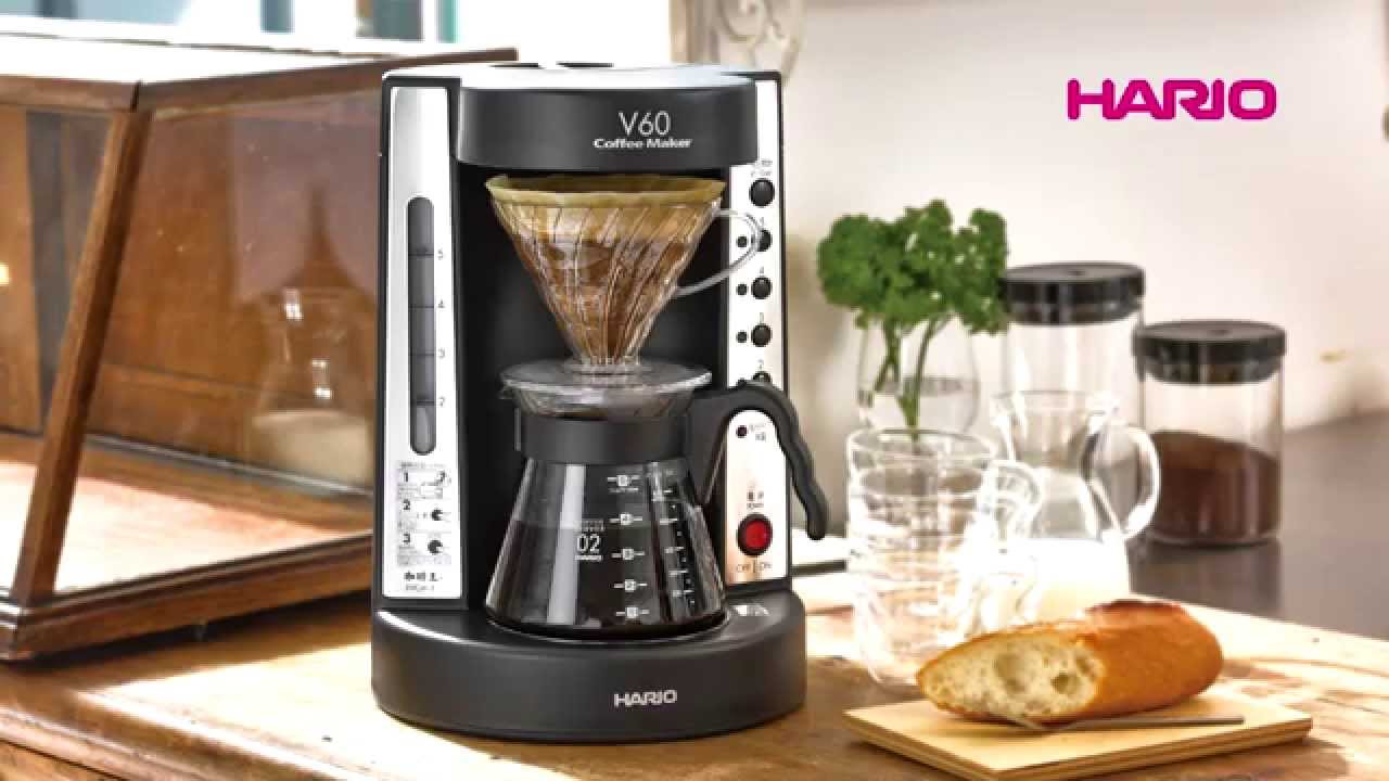 HARIO]V60珈琲王コーヒーメーカー[生産終了][EVCM-5B] - YouTube
