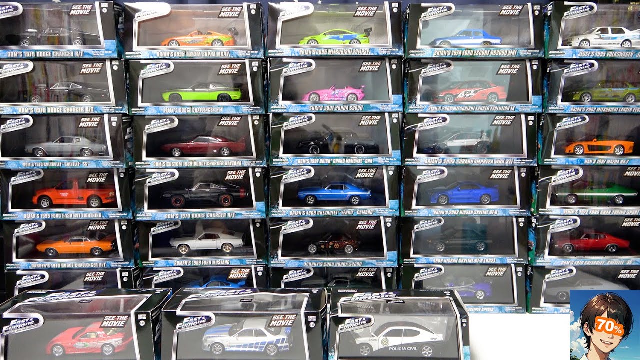 Rare Item] Unboxing the Greenlight 1/43 Fast and Furious Minicar