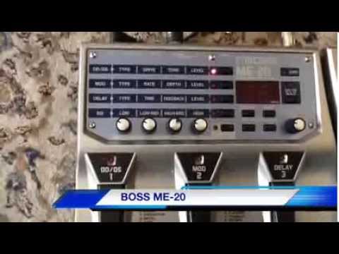BOSS ME-20 Multi Effect - YouTube