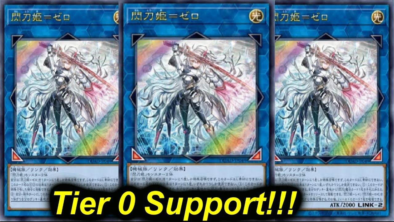 TIER 0 SUPPORT!!! | SKY STRIKER ACE - ZERO AKA TIER ZERO!!! | POST
