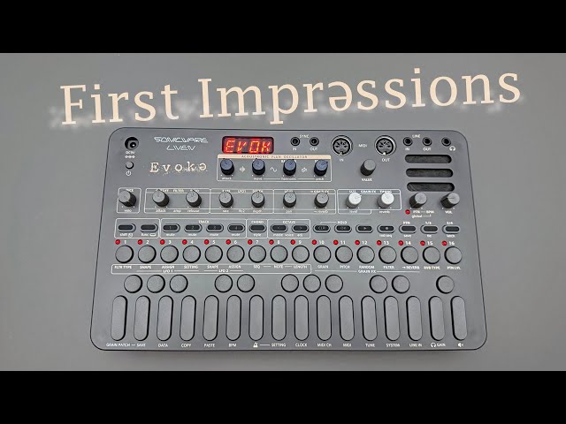 Sonicware Liven Evoke First Impressions - Unboxing and Song - YouTube