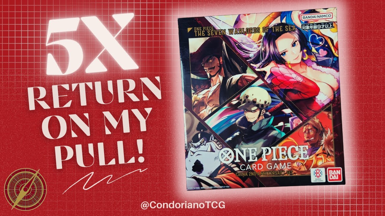 One Piece TCG: China 2nd Anniversary bundle UNBOXING! – is It