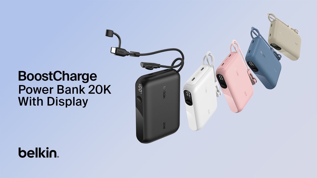 Amazon、ベルキンのUSB-Cケーブル内蔵バッテリー「BoostCharge Power