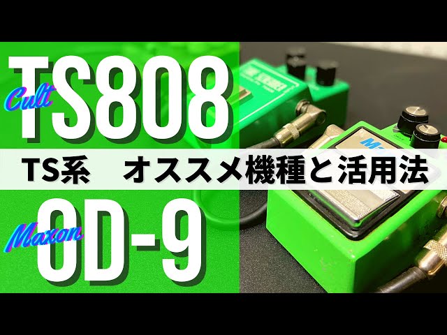 TS系ペダルのオススメ機種 (Cult TS808 1980 #1 Cloning Mod, Maxon