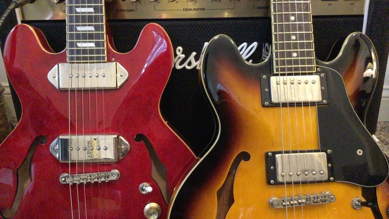 Epiphone Casino Coupe vs Epiphone ES339 Pro - YouTube