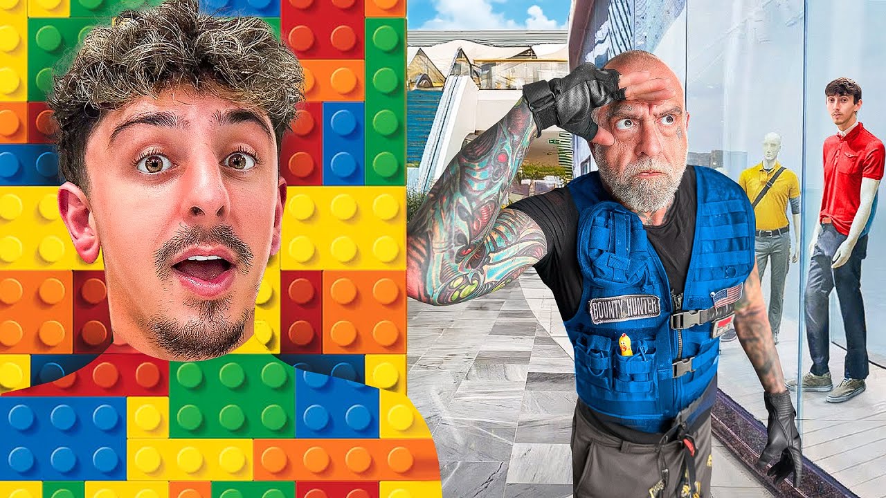 Extreme Camouflage Hide & Seek VS Bounty Hunter! - YouTube