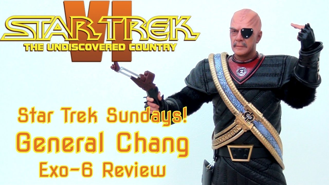 Star Trek Sundays! General Change Exo-6 1/6 scale action figure