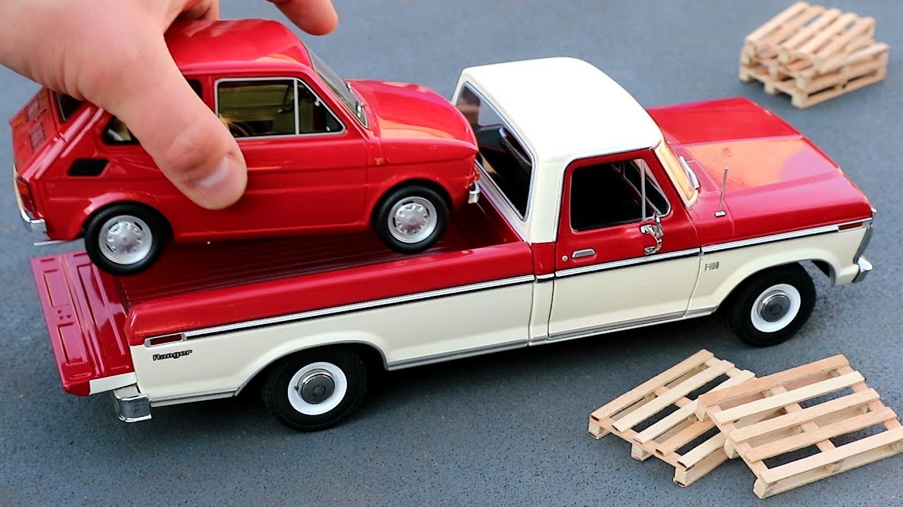 1:18 Ford F-100 '73 - Greenlight [Unboxing] - YouTube