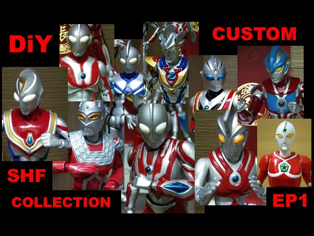 S.H.Figuarts Ultraman (CUSTOM Complete Collection) Ep1 - YouTube