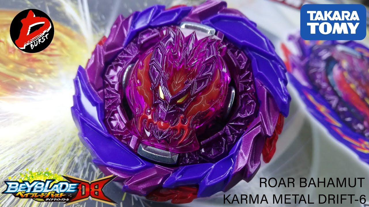 B-190 Roar Bahamut Karma Metal Drift-6 | Beyblade Burst DB | ロア