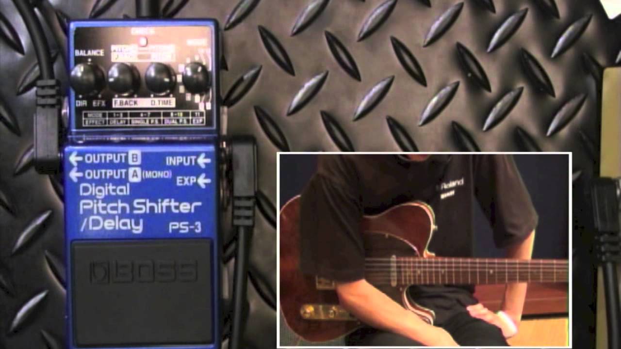 試奏動画】BOSS PS-3 Digital Pitch Shifter / Delay 【BOSS COMPACT