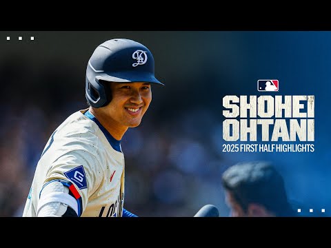 Shohei Ohtani 2025 first half highlights with the Dodgers! | 大谷