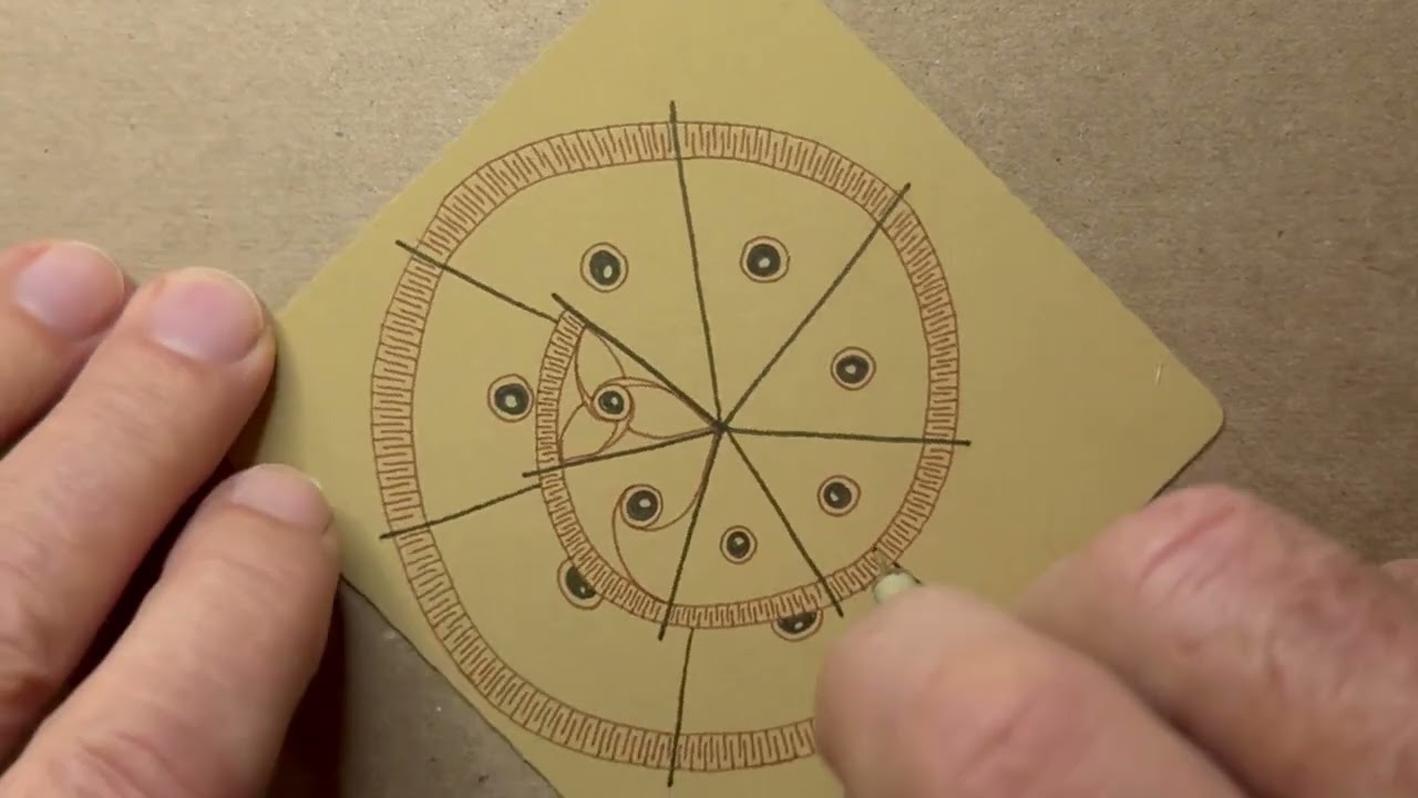 Zentangle Project Pack No. 28: Day 7 - YouTube