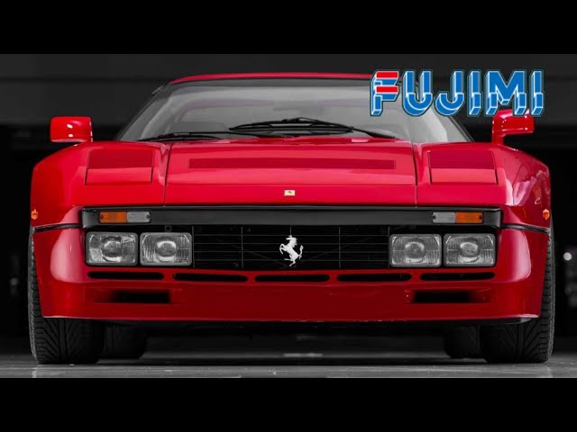 フジミ 絶版キット フェラーリ288GTOを少し拘って作る3 - YouTube
