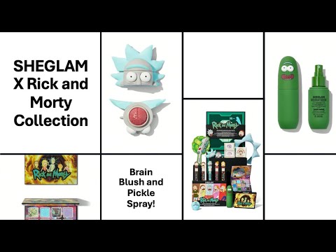 SHEGLAM X Rick and Morty Collection - Brain Blush and Pickle Spray